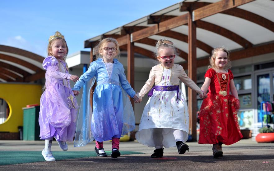 School dress up photo