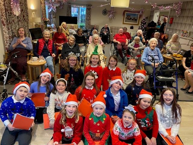 Choir at nursery home